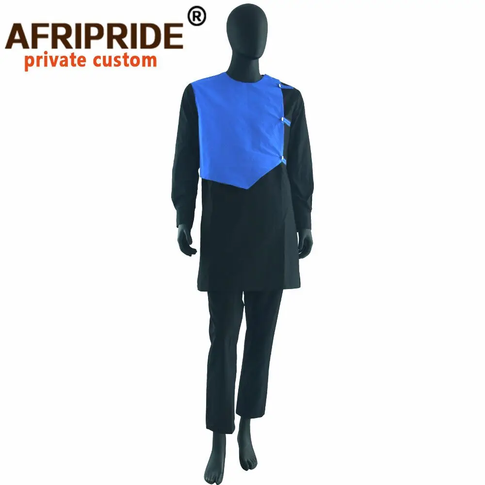 Мужской брючный костюм из Дашики пиджак и брюки Анкары в африканском стиле