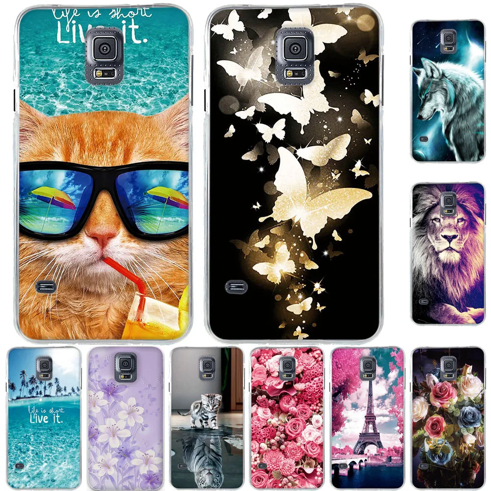 Чехол для Samsung Galaxy S5 S6 S7 силиконовый чехол из ТПУ чехлы телефонов 3D Капа Fundas S7|case