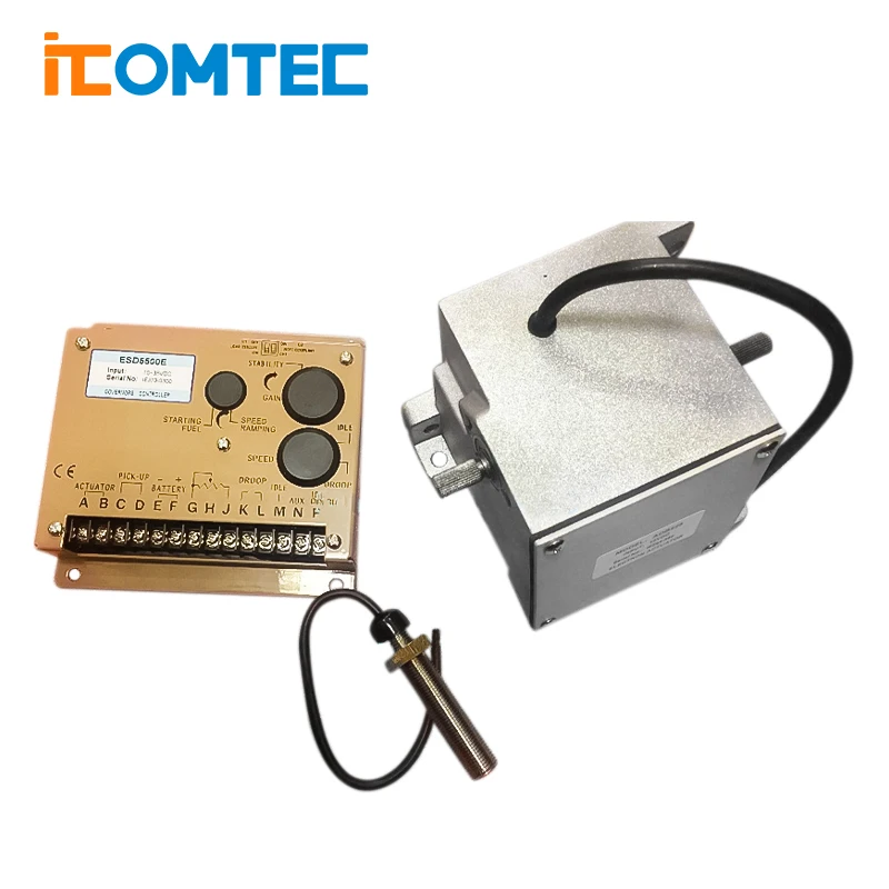 Комплект регулятора привода для дизельных генераторов 1 шт. ADC120 ( 12 В или 24 В) + ESD5500E