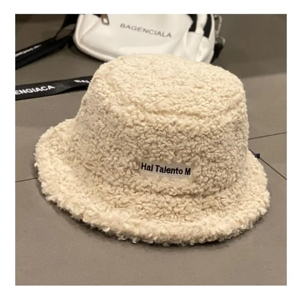 2020 New Women Bucket Hat Winter Fisherman Hats Leisure Versatile Knit Wool Outdoor Streetwear Fashionable Folding Cap | Аксессуары для