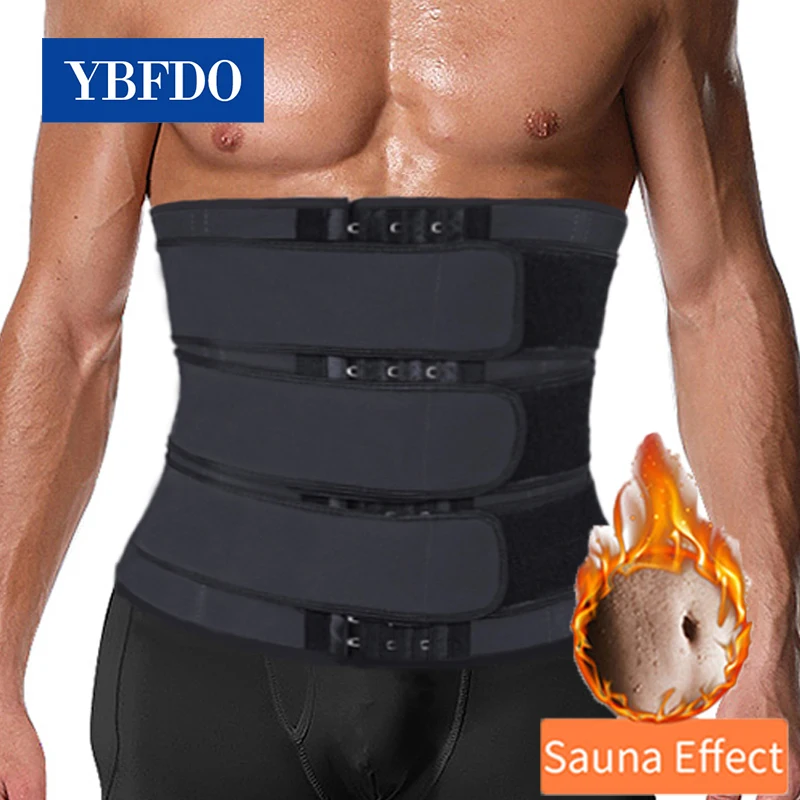 

YBFDO Waist Trainer Slimming Body Shaper Slim Belt For Men Tummy Control Modeling Strap belly control Cincher Trimmer Girdle