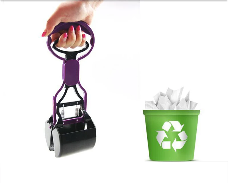 

Portable Dog Feces Picker Foldable Pet Manure Clip Outdoor Pet Poop Storage Dog Cleaning Tool Cat Feces Pooper Scoop Shovel