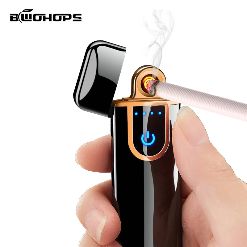 Электронная зажигалка для зарядки Индукционная ветровка Smok Классическая