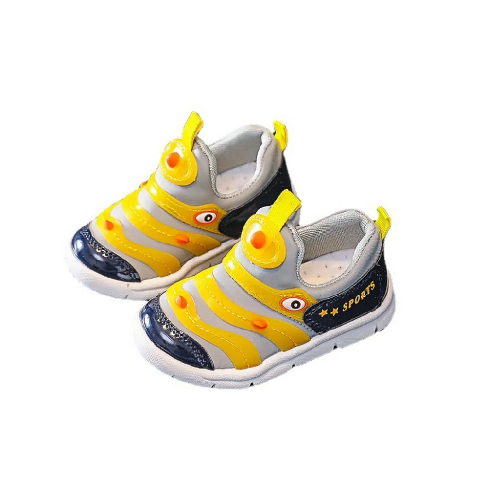 Кроссовки Детские сетчатые Нескользящие дышащие повседневная спортивная обувь