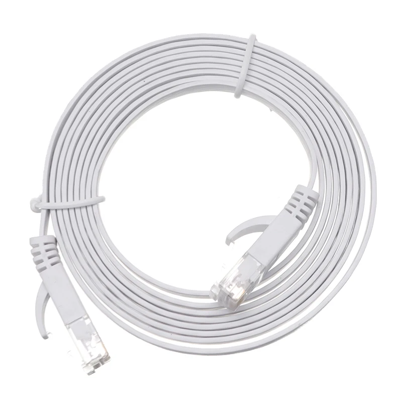 Сетевой кабель CAT6 ультратонкий гигабитный бескислородная медь отделка RJ45
