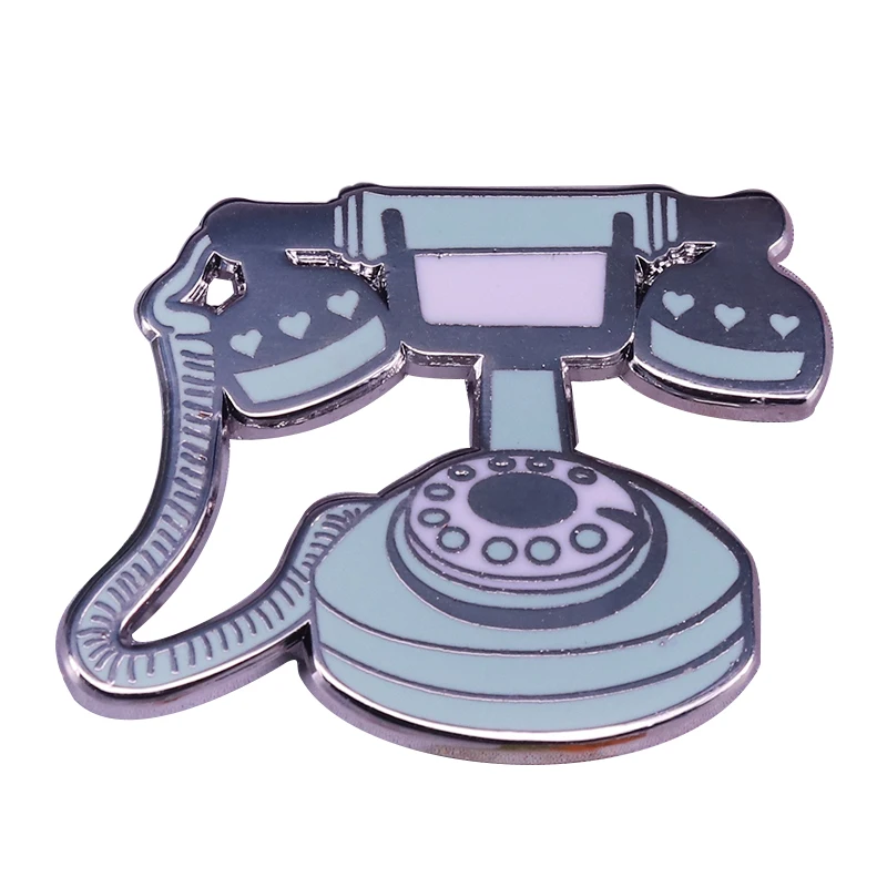 Ретро стационарный телефон Pin | Украшения и аксессуары