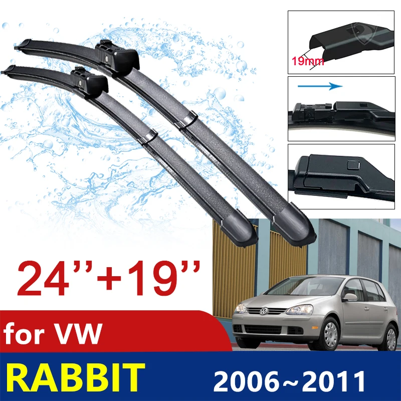 

Автомобильные щетки стеклоочистителя для Volkswagen VW Rabbit 2006 ~ 2011, лобовое стекло, лобовое стекло, автомобильные аксессуары 2007 2008 2009 2010