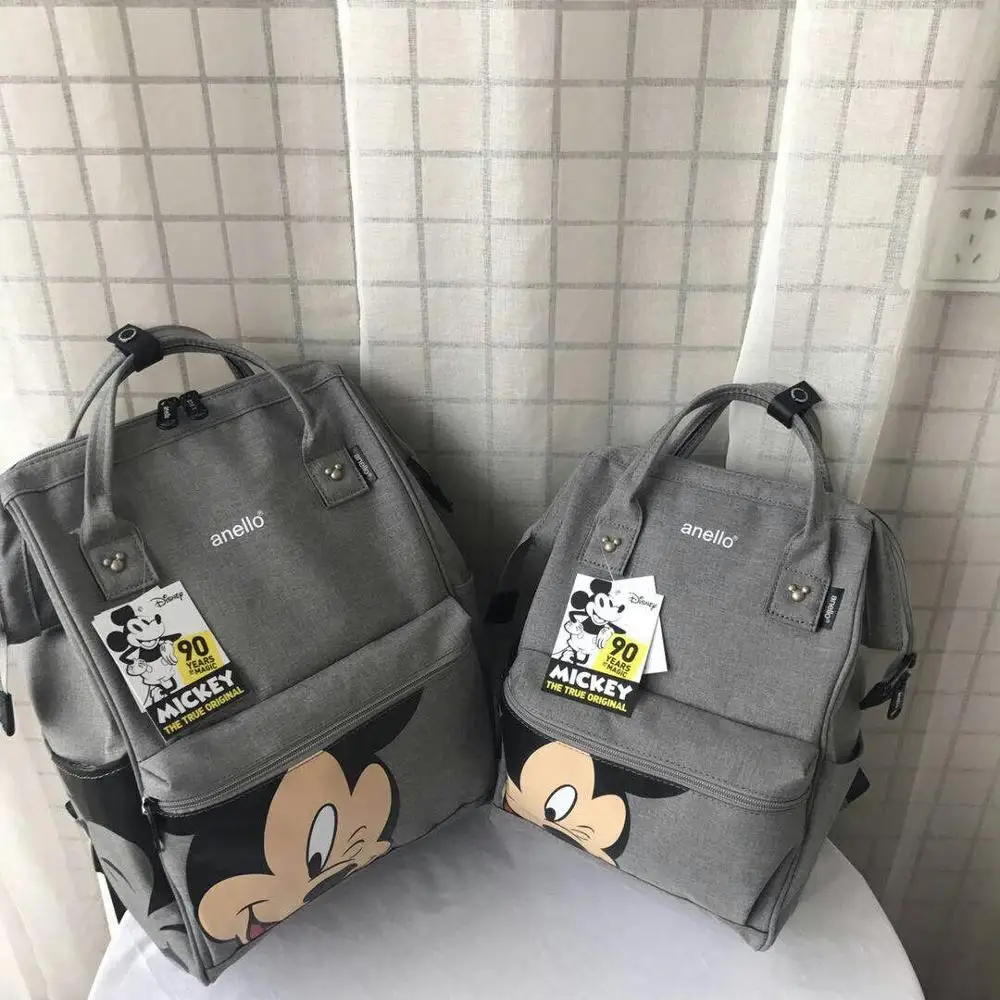 Disney Микки Маус рюкзак многофункциональный большой емкости рюкзак сумка под подгузники Водонепроницаемая мужская женская сумка на плечо дорожная сумка