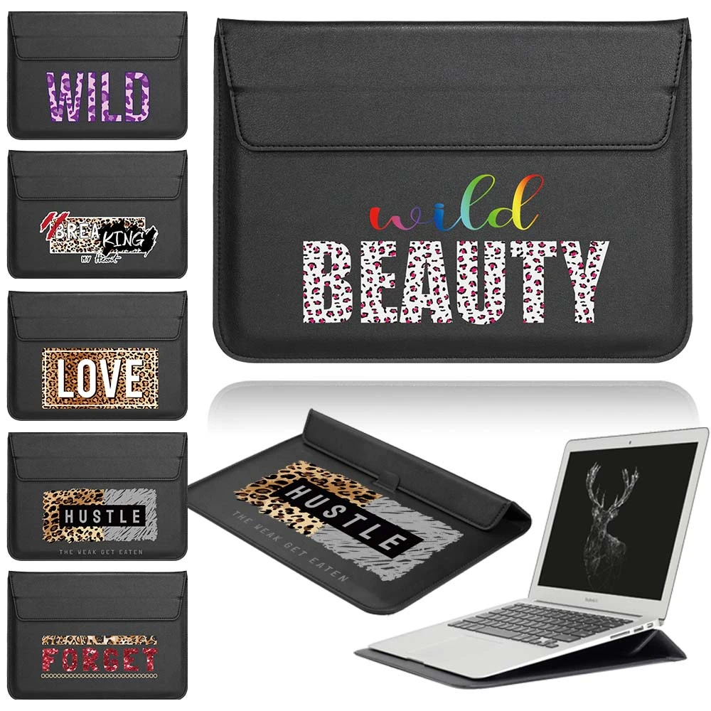 

11 12 13 14 15 Inch PU Leather Laptop Pouch Bag for MacBook Xiaomi HP Dell Acer Matebook Notebook Sleeve for Honor Magicbook