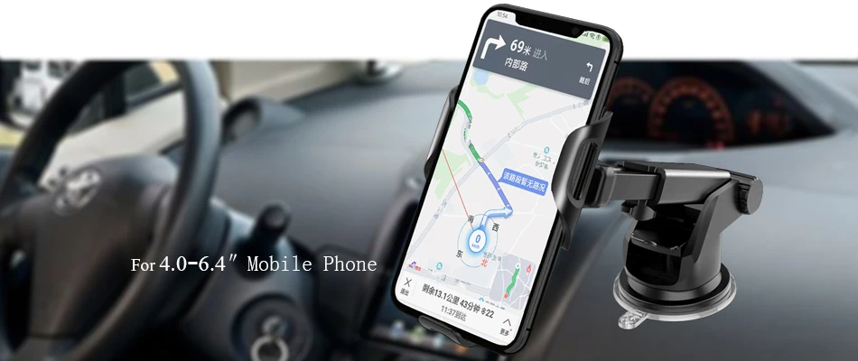 Suporte celular carro Универсальный Автомобильный держатель для телефона soporte Автомобильный держатель для мобильного телефона Поддержка смартфона voiture