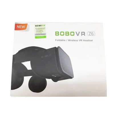 BOBO VR Z6, беспроводные Bluetooth 3D очки, виртуальная реальность для смартфона, стерео гарнитура VR, картон для iPhone, Android