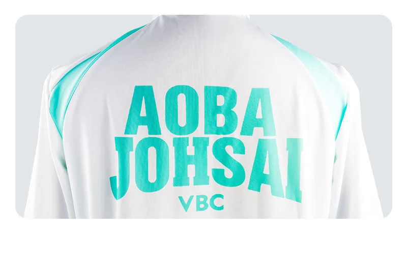 Новый мультяшный костюм Haikyuu Aoba Johsai для Волейбольного мяча старшей школы косплея