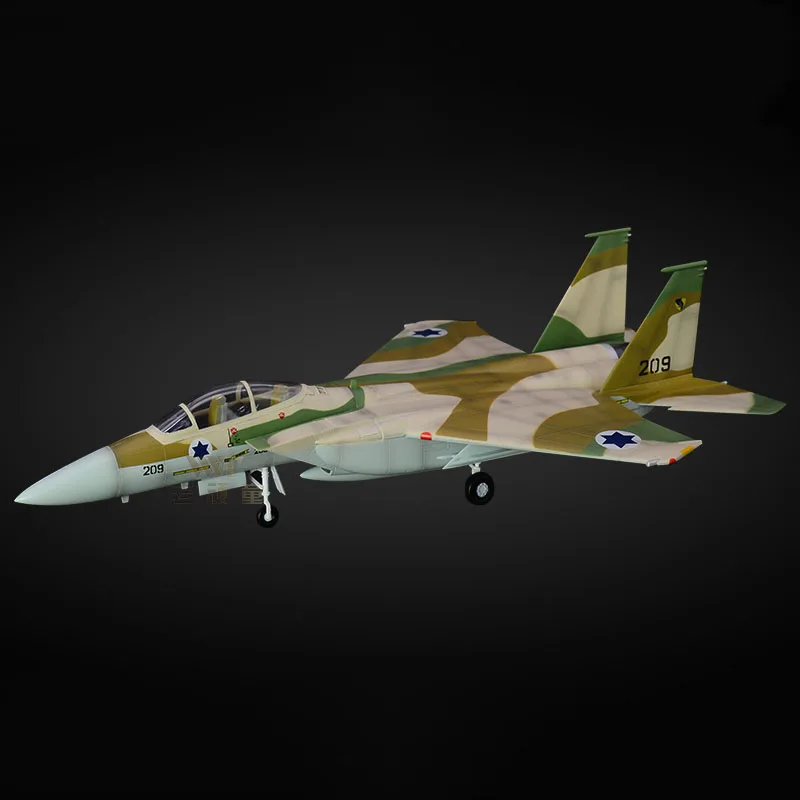 1/72 весы Lockheed Martin F15I aushan F 15 военный истребитель самолет с базой сплав модель самолета игрушка для взрослых дисплей коллекция