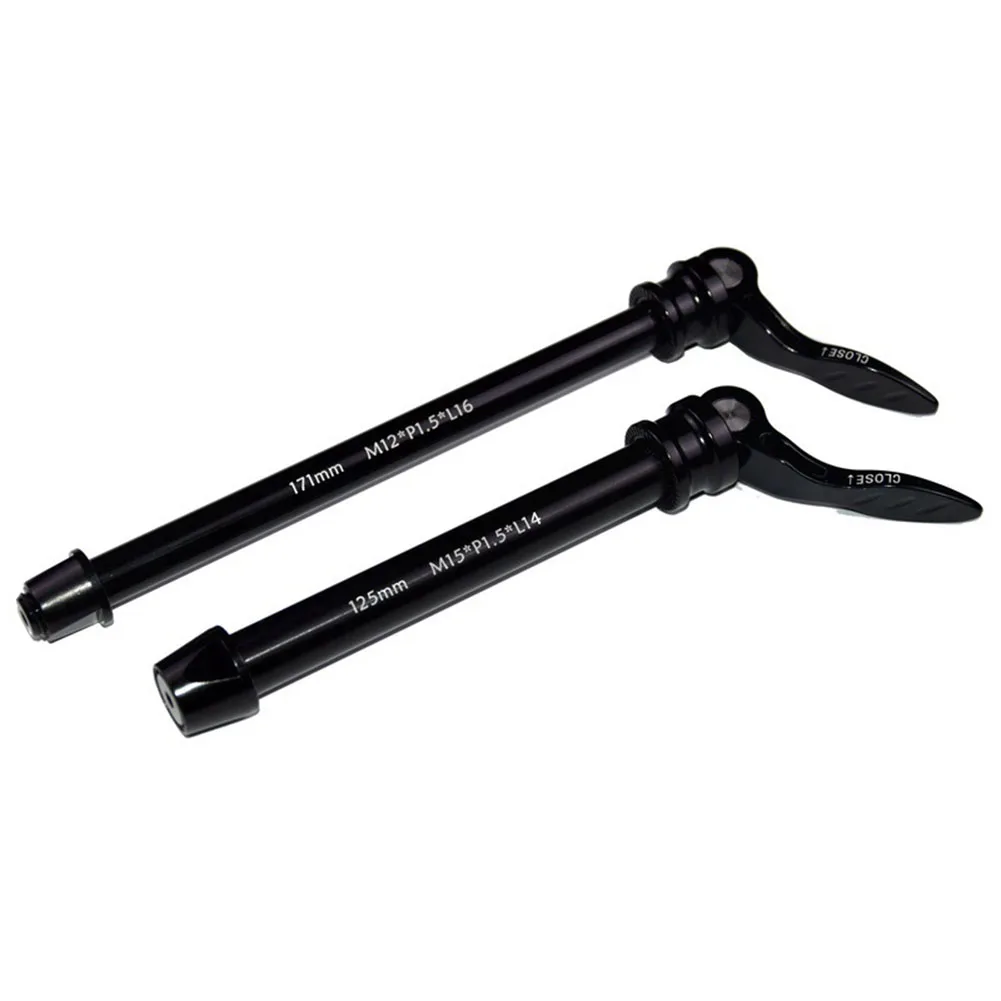 

P1.5 100x15mm/142x12mm Bicycle Bikes Quick Release Thru Axle Front Or Rear Optional Replacement For 171/125mm