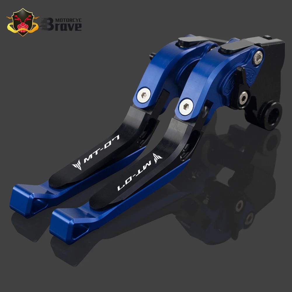 CNC мотоцикл Регулируемая Складная Выдвижная тормоза сцепления рычаги для YAMAHA MT07