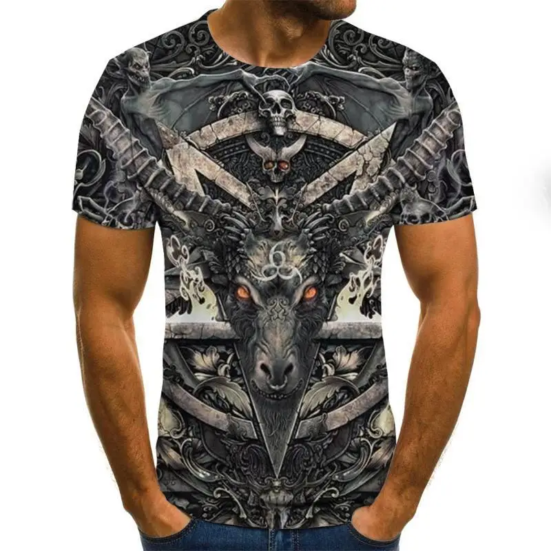 

Colorful Printing 3d T Shirt Casual Summer Style Fashion Print Short Sleeve Tees Men Tops Color Print Art Streetwear Plus Size