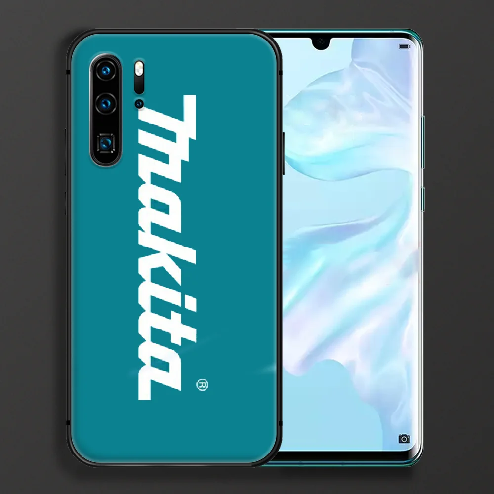 

makita Phone case For Huawei P Mate Smart 10 20 30 40 Lite Z 2019 Pro black Etui trend funda fashion hoesjes silicone cover