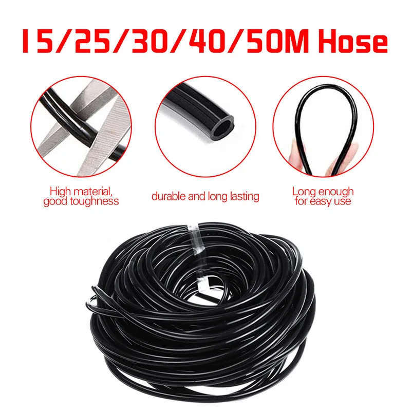 

15/25/30/40/50m Hose Garden Drippers Set Automatic Watering Timer Irrigation System Greenhouse Plant Kit for Flowers Plants Bons