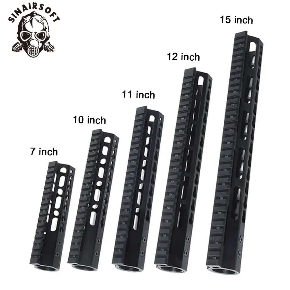 AR 15 M4 M16 NSR Free Float Keymod Handguard Picatinny Protector Kartini Rail Base Rifle Scope Mount Bracket Forend Barrel Nut|scope mount|rifle