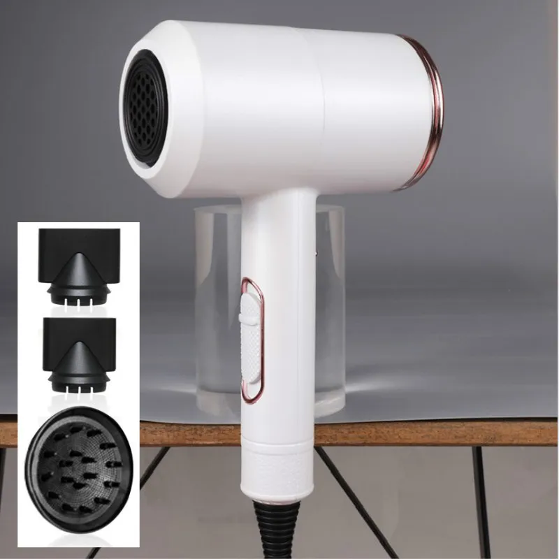 

2000W Professional Hair Dryer Negative Ionic Blow Dryer Hot Cold Wind Air Brush Hairdryer Strong Power Dryer Salon Style Tool