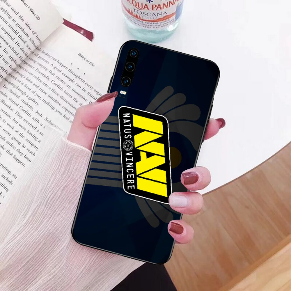 

NBDRUICAI EWAU Natus Vincere navi Soft black Phone Case for Huawei Honor 10 9 8 8x 8c 9x 7c 7a Nova 3 3i Lite Y9 Y7 Y6
