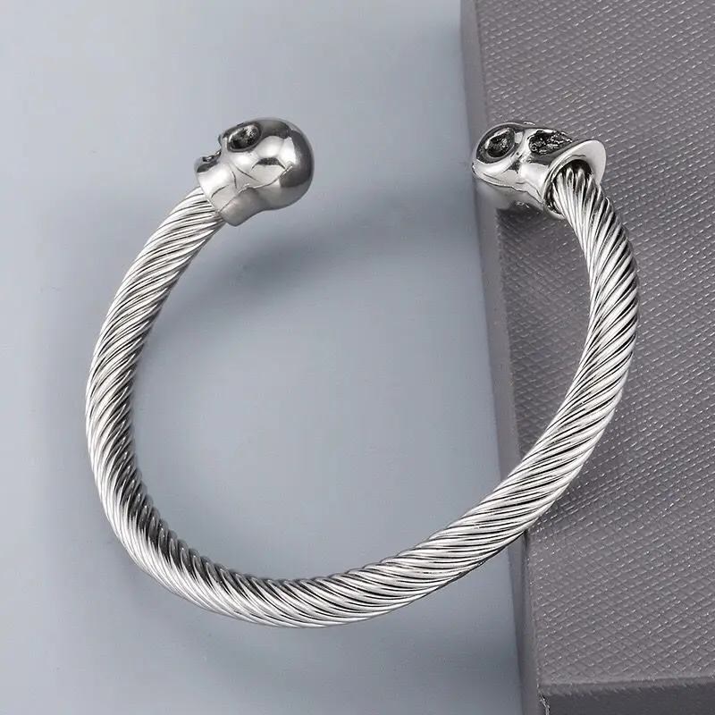 Оптовая продажа ювелирных изделий -- из нержавеющей стали крученый кабель