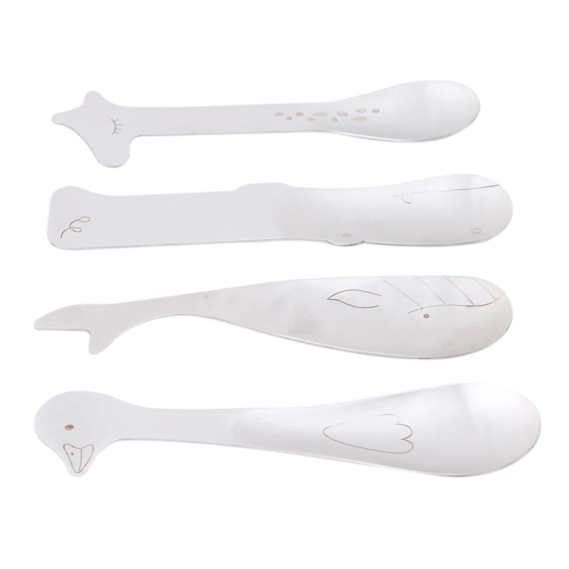 1 шт. детская деревянная ложка для мороженого Кита утки|Ложки| |