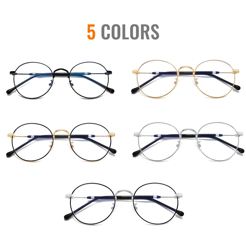 Очки компьютерные Toketorism для мужчин и женщин винтажные очки с защитой от синего