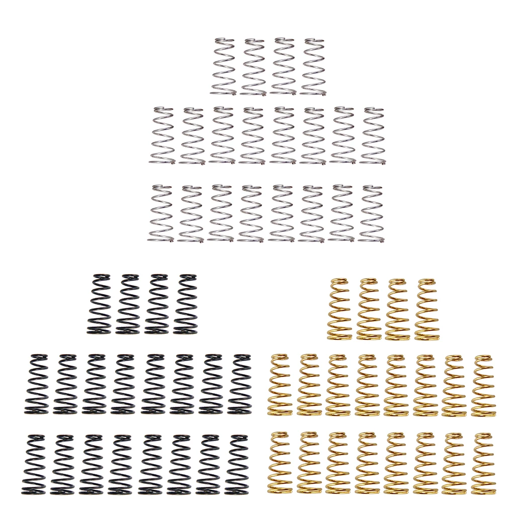 20 stücke elektrische gitarre bass pickup brücke saitenhalter sättel frühling für elektrische gitarrebass pickup free global