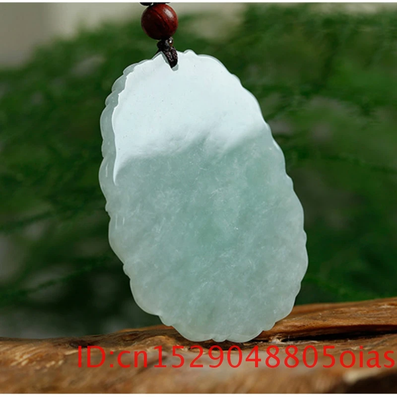 Жадеит изумруд китайский Нефритовый дракон кулон ожерелье Шарм ювелирные