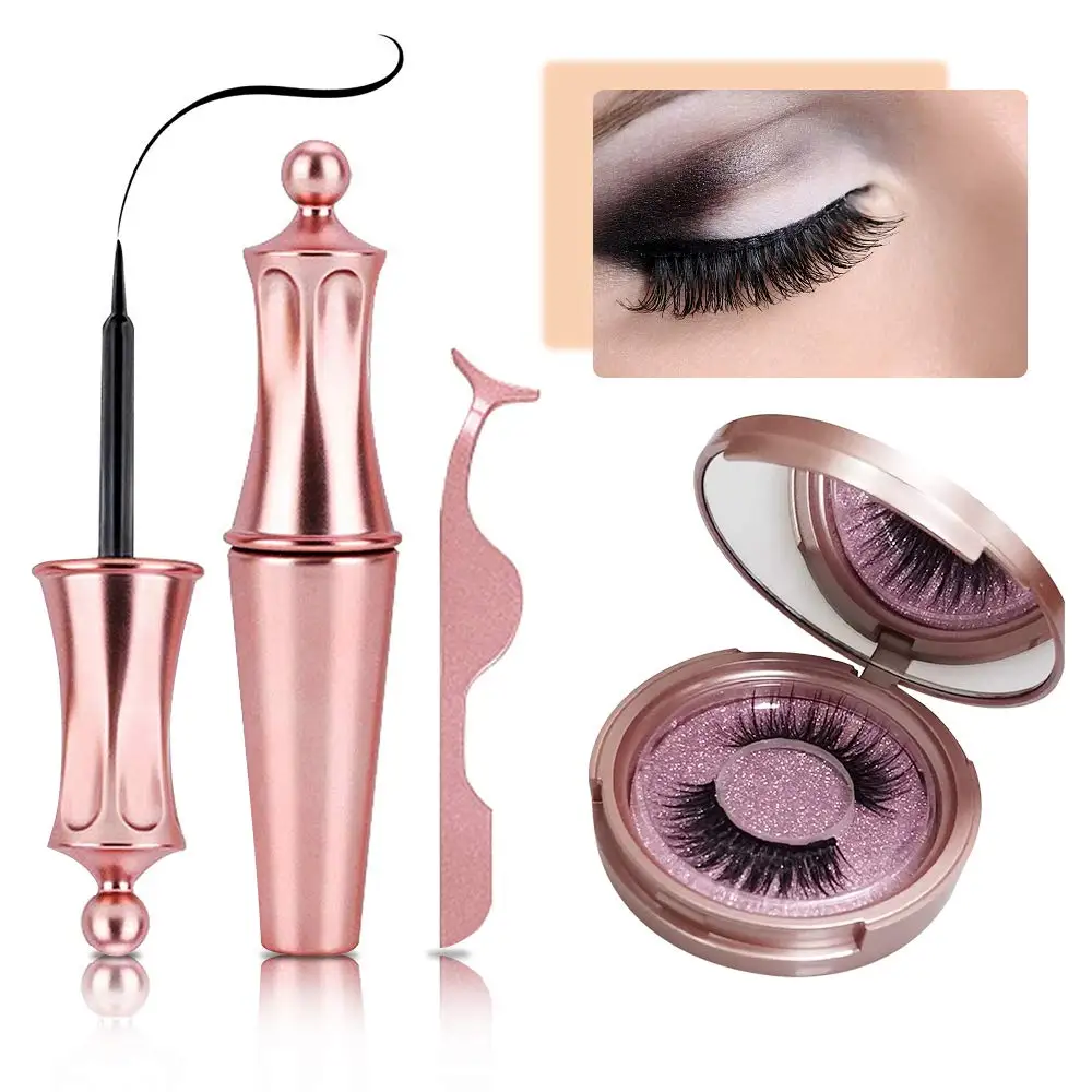 Многоразовые ресницы без клея накладные долговечные натуральные мягкие набор