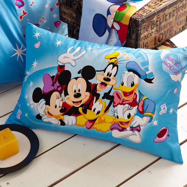 Новинка 100% хлопковые наволочки Disney 2 шт. декоративные для подушек с изображением