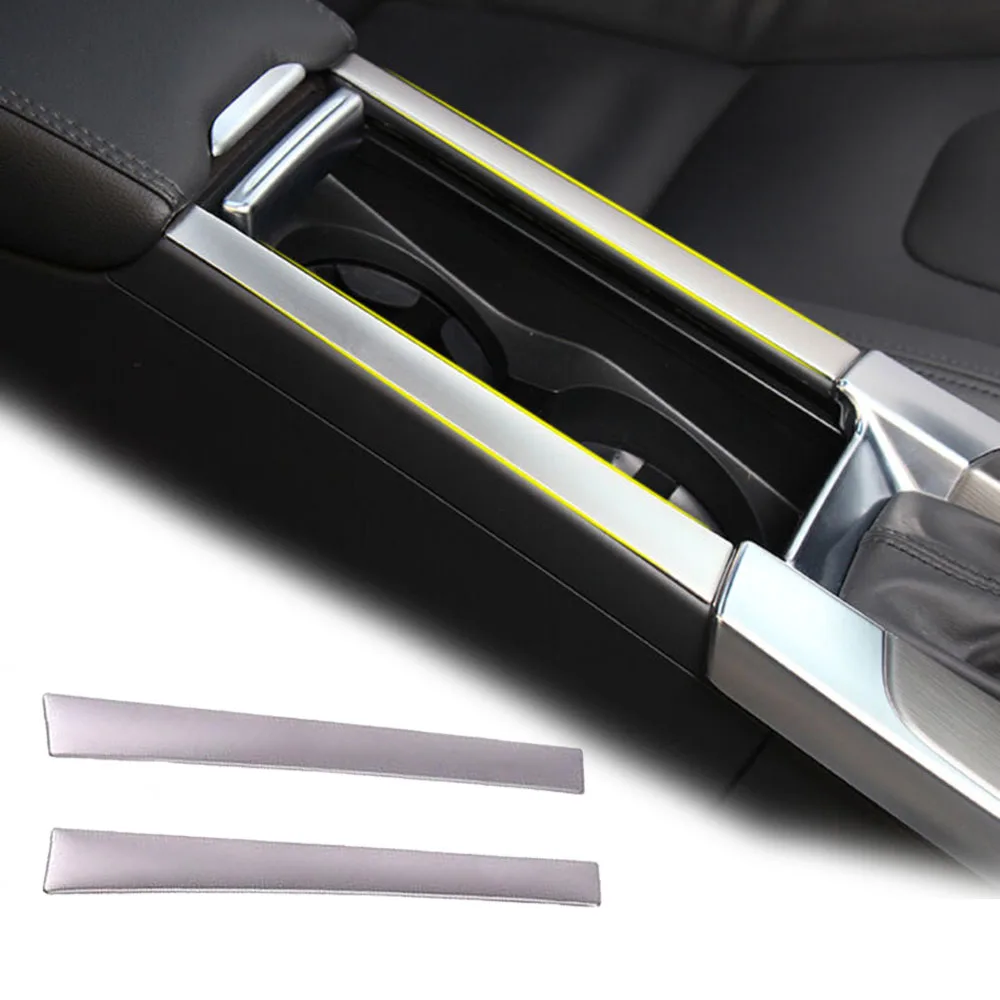 

Decal Center panel Cover Silver Replacement Cup Holder Console Trim Frame