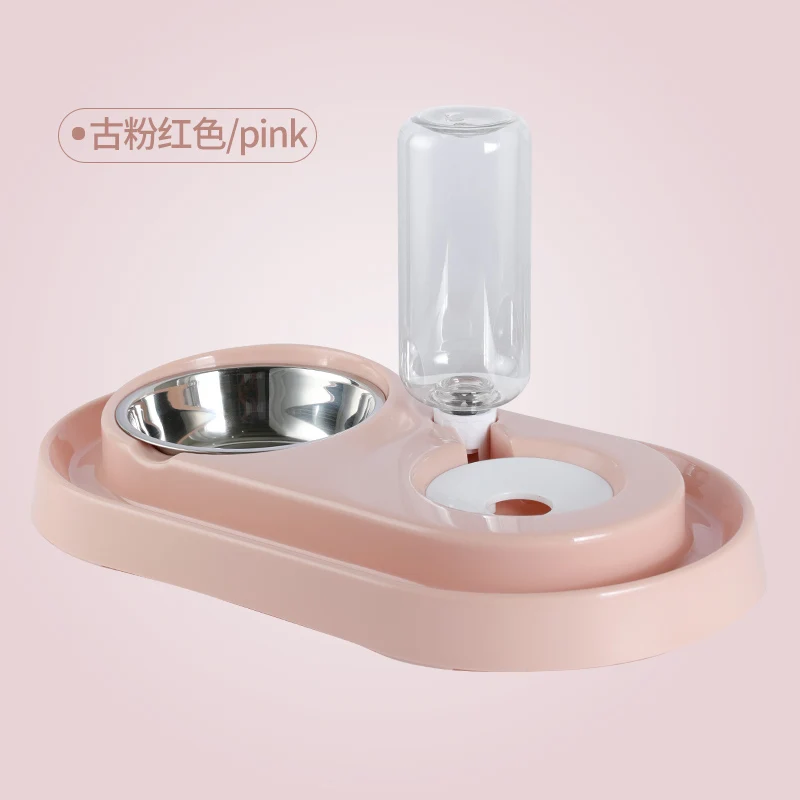 

Auotatic Dog Feeder Drinking Water Bottle Cat Bowl Pets Accessories Chien Plate Dishes Pet Food Storage Accesorios Para Perros