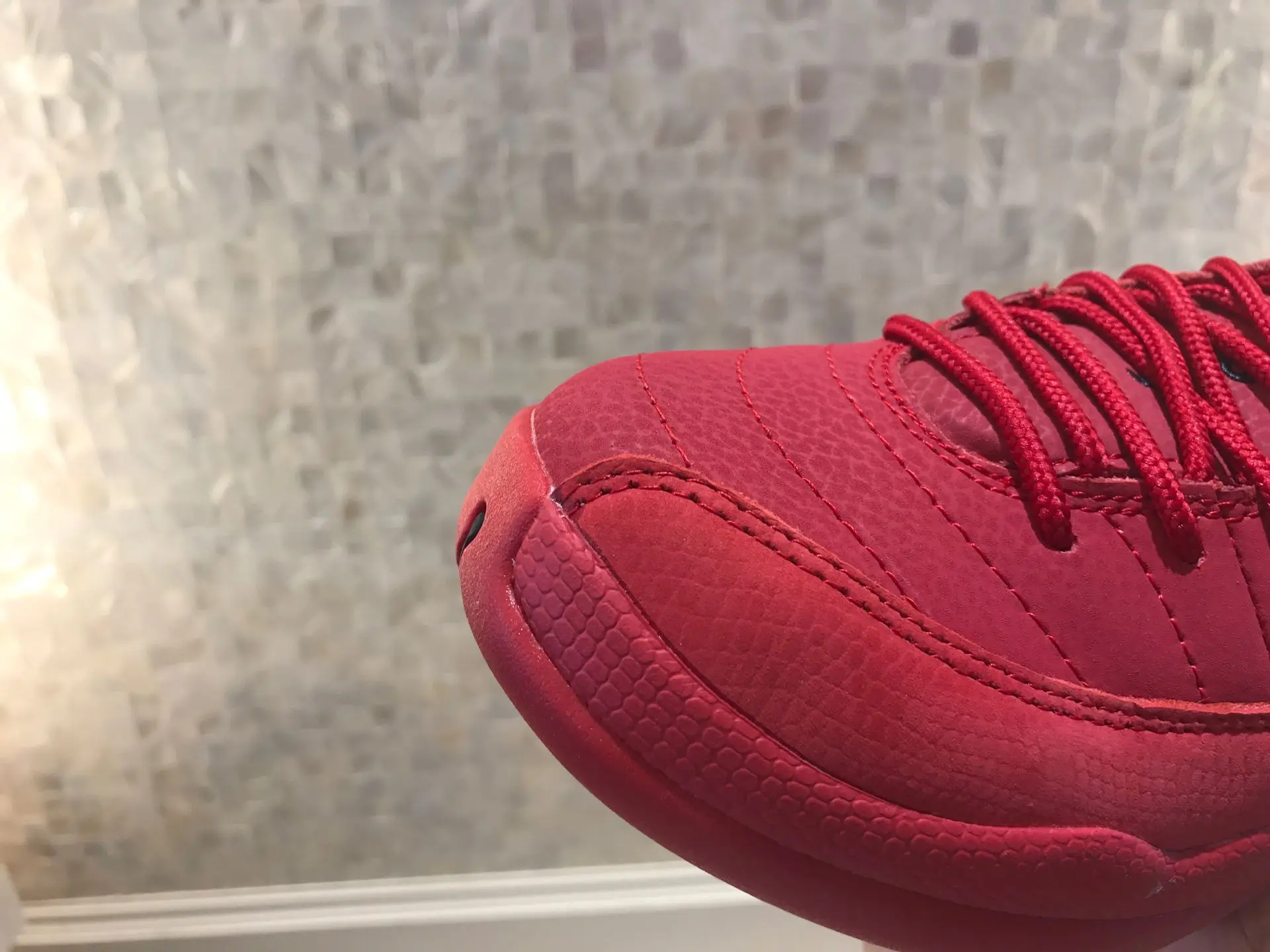 

Box basketball 12 12s women game royal game ball basketball shoes Royal Suede 12s The Master Gym Red Sport Sneaker