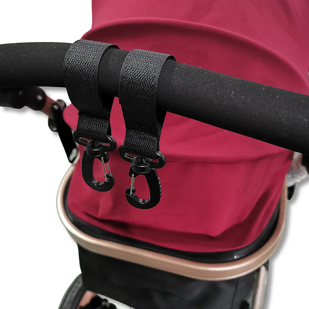 

Baby Stroller Hook Infant Hanger Bag Pram Rotate 360 Degree Toddler Car Seat Accessories Bear 35kg Stroller Organizer
