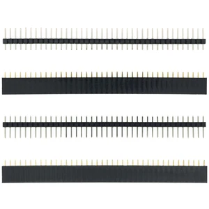 10 шт. 1x40Pin 2,54 мм Однорядная Женская + 10 шт. 1x40 Мужской штыревой разъем