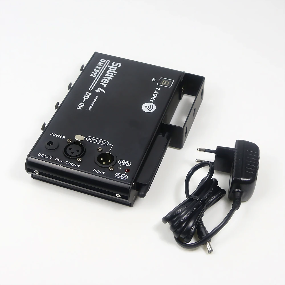 2 4G Беспроводной DMX сплиттер для сцены светильник влияние DMX512 усилитель сигнала 4