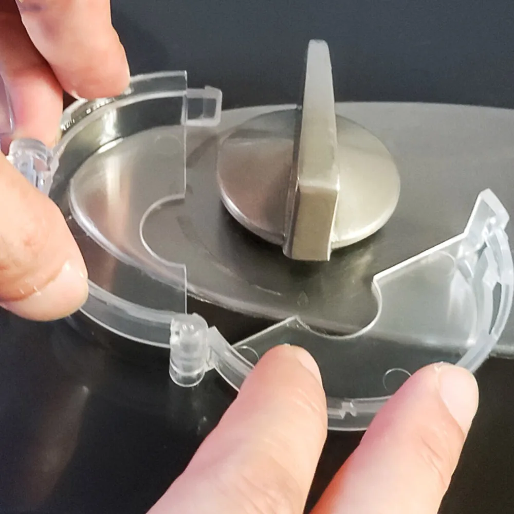 

5pcs Kitchen Gas Safety Case Durable Gas Cooker Switch Protection Cover Universal Home Oven Stove Knob Safety Case