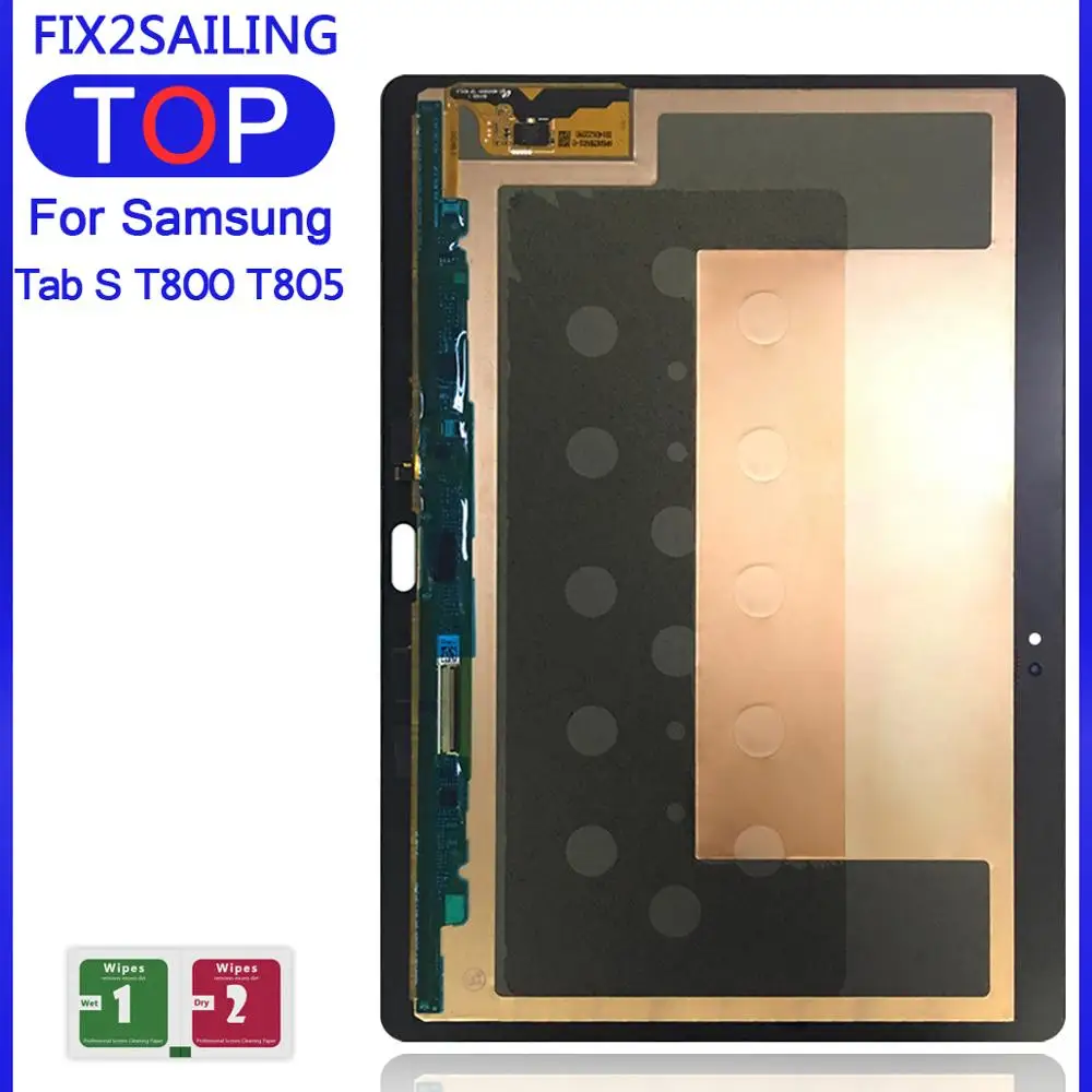 ЖК-дисплей для SamSung Galaxy Tab S T800 T805 SM-T800 LCD дисплей сенсорный экран дигитайзер в сборе
