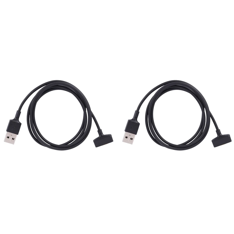 

2 Pack Compatible For Fitbit Lonic Charging Cable,Replacement Cable Compatible For Fitbit Ionic Smartwatch Accessories USB Charg