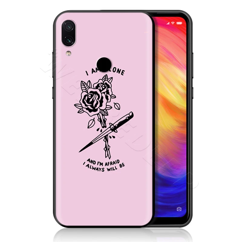 Грустно аниме эстетика vaporwave чехол для Xiaomi Redmi 4A 4X5 5A 6 6A 7 7A S2 Примечание Go K20 Pro Plus премьер-8 T - Цвет: 5