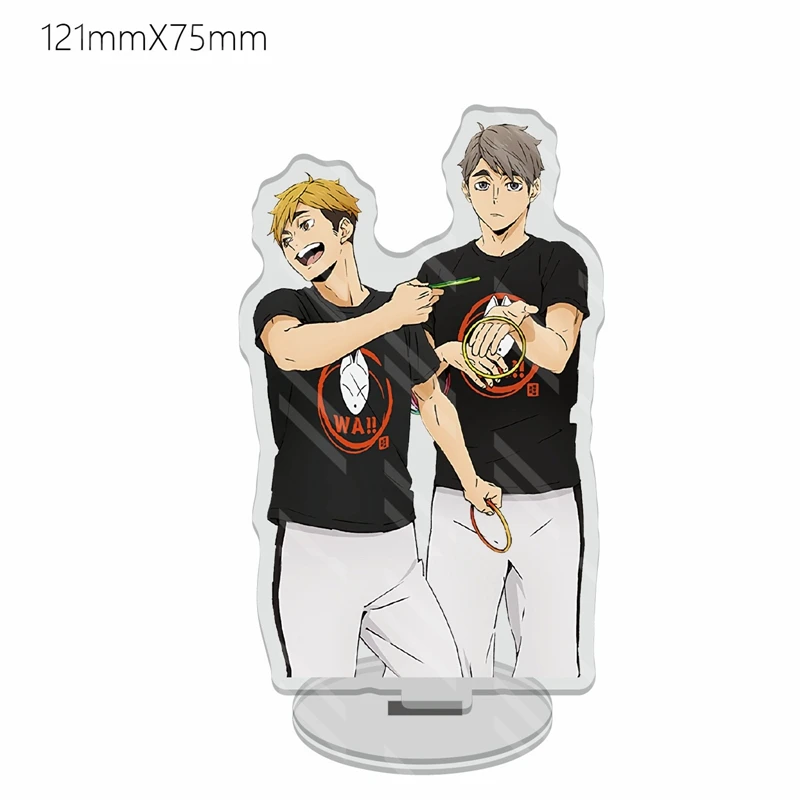 Аниме Haikyuu! Настольная подставка фигурки для волейбола подростков тарелок модель