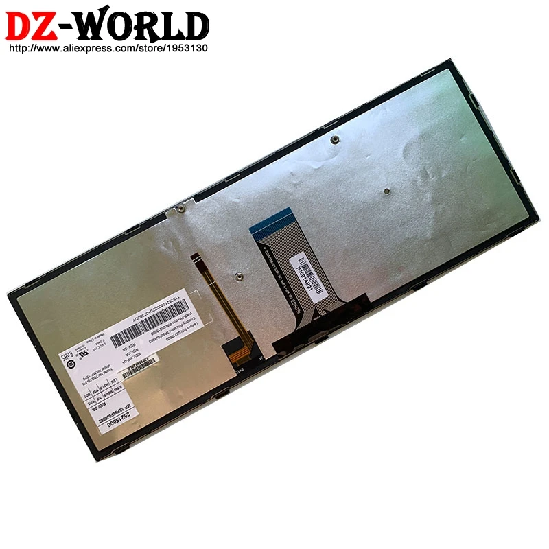 Новая Французская клавиатура для ноутбука с подсветкой Lenovo 500-14см фотография Φ 80