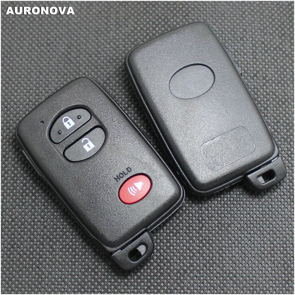 AURONOVA Новый Сменный Чехол для ключа с бесключевым входом TOYOTA HIGHLANDER PRIUS C V RAV4 VENZA 2 +