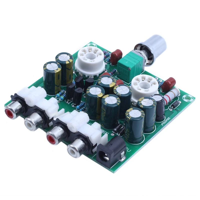 12 В переменного тока 6J1 клапан пред-ампер ламповый усилитель плата для наушников