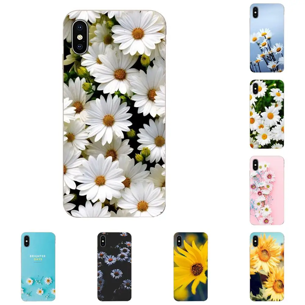 Цветастая Ромашка для Samsung Galaxy S8 S9 S10 S20 Plus A30 A30S A40 A40S A50 A50S|Бамперы| |