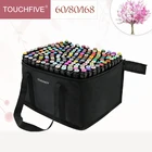 Набор спиртовых маркеров Touchfive, 304060168 цветов, для рисования манга, анимации
