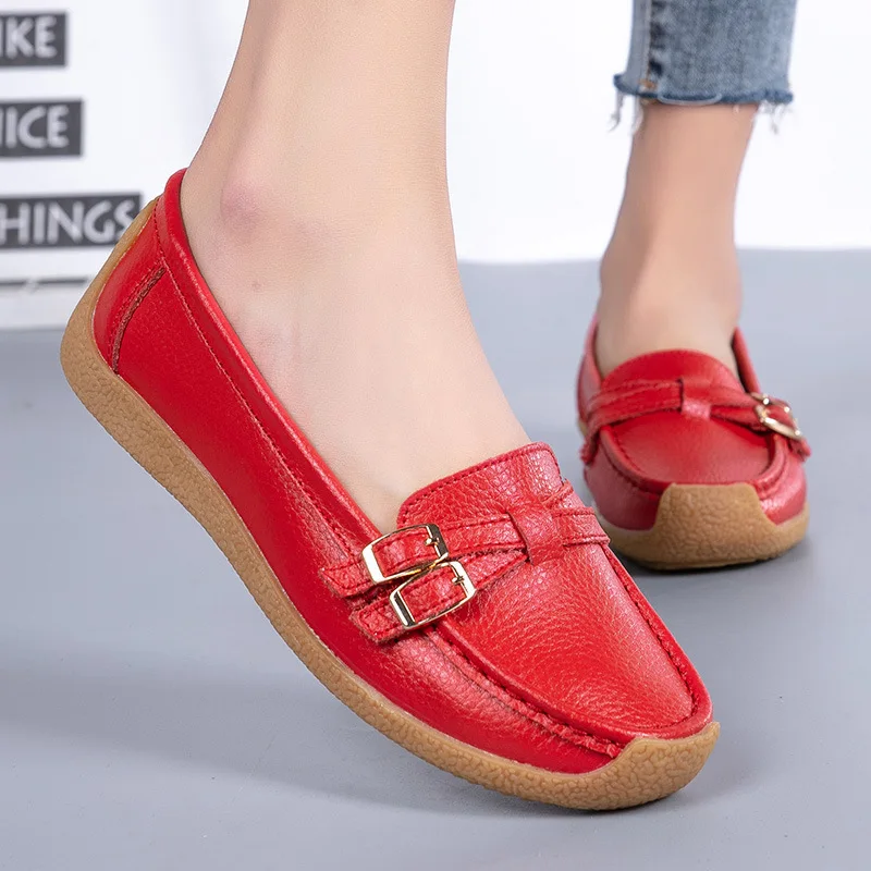

Women Sneakers Loafers Ladies Walking Shoes Casual Women's Flats Hollow Out Moccasin Woman Platform Shoes For Female Plus Size