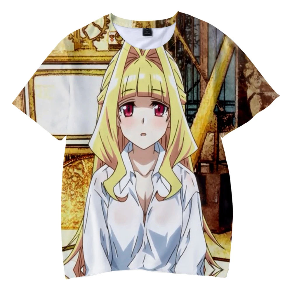 

Футболка женская/мужская оверсайз с коротким рукавом и 3D-принтом